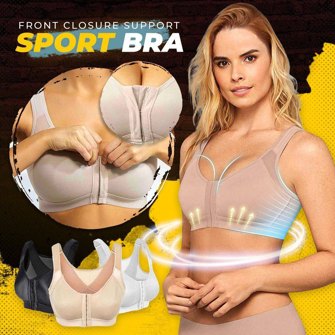 Libiyi Front Closure Support Sport Bra Libiyi