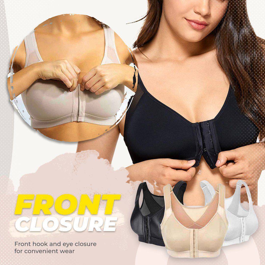Libiyi Front Closure Support Sport Bra Libiyi