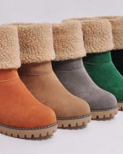 Libiyi seniors' chunky heel winter boots - Libiyi