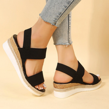 Cargar imagen en el visor de la galería, Libiyi Women&#39;s Comfy Wedge Heel Sandals - Libiyi