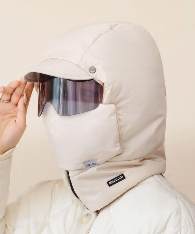 4 in 1 Winter Down Trapper Hat - Libiyi