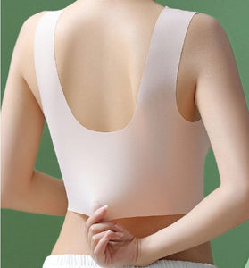 No Wire Push up Bra Wrapped Chest Vest - Libiyi