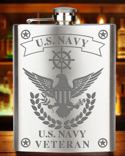 🔥49% OFF🎖️Stainless Steel Military Veteran Flasks - Libiyi