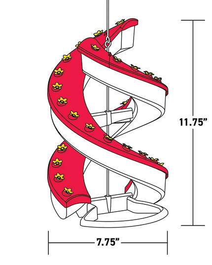 DNA Helix 32-Port Hummingbird Feeder - Libiyi