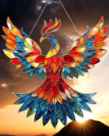 🔥Last Day 49% OFF🎁Bird Suncatcher Colorful Window Hanging - Libiyi