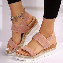 Cargar imagen en el visor de la galería, Libiyi Women&#39;s Comfy Wedge Heel Sandals - Libiyi