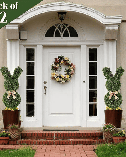 🔥Easter Hot Sale 49% OFF🌳🐇Artisan-Crafted Bunny Topiary Trees💥 - Libiyi
