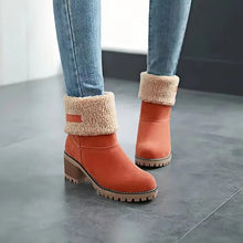 Carregar imagem no visualizador da galeria, Libiyi seniors&#39; chunky heel winter boots - Libiyi