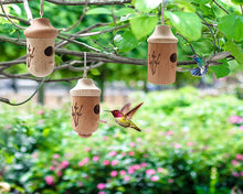 Carregar imagem no visualizador da galeria, Shirem Wooden Hummingbird House - Libiyi