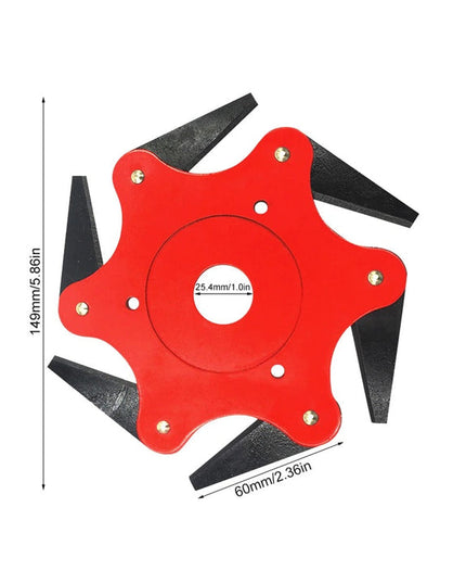 Libiyi Universal 6-Steel Razors Trimmer Head - Libiyi