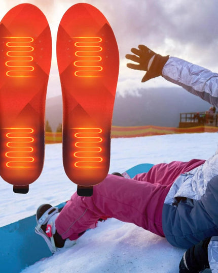 🔥FootEase Wireless Heated Insoles – Rechargeable Pain Soothing Heat for Plantar Fasciitis & Cold Feet - Libiyi