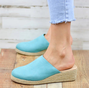 Women's large size thick bottom casual slippers - Libiyi