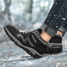 Carregar imagem no visualizador da galeria, Autumn and winter non-slip warm and comfortable high-top casual cotton shoes—Unisex - Keillini