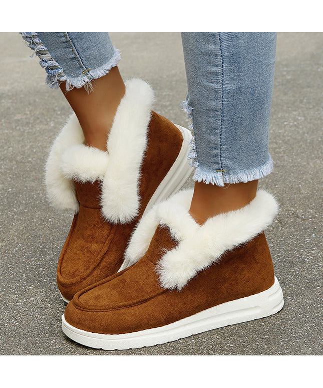 Ladies Warm and Comfortable Casual Snow Boots - Keillini