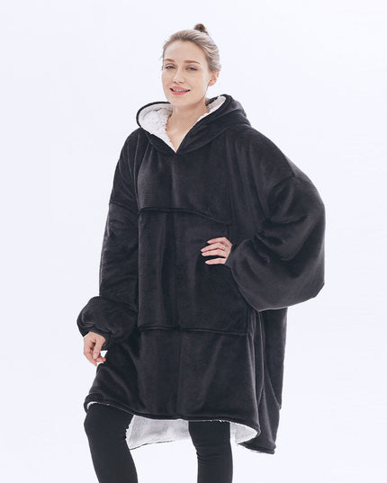 Heated Wearable Blanket Hoodie with Battery Pack - Keillini