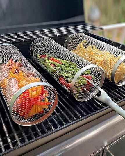 Barbecue stainless steel wire mesh cylinder - Libiyi