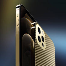 Load image into Gallery viewer, Stainless Steel Carbon Fiber Case For iPhone - Libiyi
