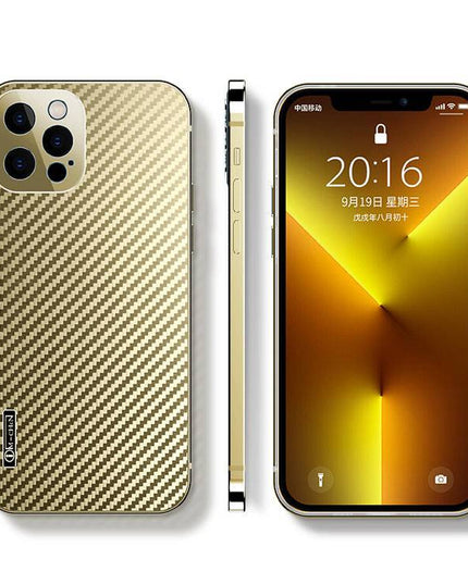 Stainless Steel Carbon Fiber Case For iPhone - Libiyi
