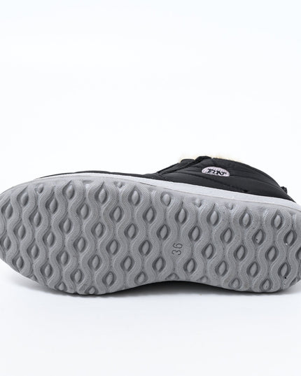 Autumn and winter non-slip warm soft bottom cotton shoes and cotton boots—Unisex - Keillini