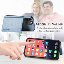 Cargar imagen en el visor de la galería, Wallet Magnetic Stand Shockproof Case for iPhone - Libiyi