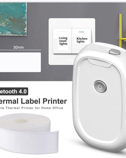 Wireless Bluetooth Mini Thermal Label Maker Printer - Keilini