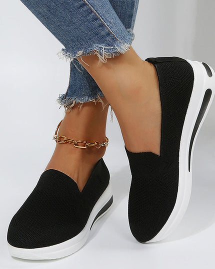 Zeaker Women's Flat Heel Round Toe Shoes - Keilini