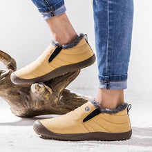 Carregar imagem no visualizador da galeria, Large Size Waterproof Warm Cotton Snow Boots Lovers Shoes - RoseNova