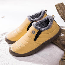Carregar imagem no visualizador da galeria, Large Size Waterproof Warm Cotton Snow Boots Lovers Shoes - RoseNova