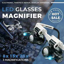 Load image into Gallery viewer, Keilini LED Glasses Magnifier - Libiyi