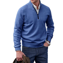 Load image into Gallery viewer, 🔥MEN&#39;S CASHMERE ZIPPER BASIC SWEATER🔥 - Libiyi