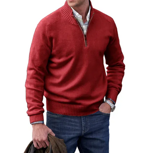 🔥MEN'S CASHMERE ZIPPER BASIC SWEATER🔥 - Libiyi