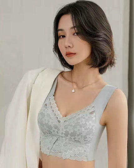 Women's Lace Wireless Slim Fit Bra - Libiyi