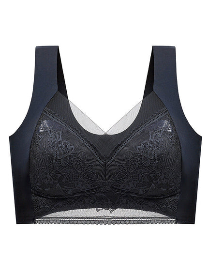 Women's push-up lace push-up bra for beautiful back - Libiyi