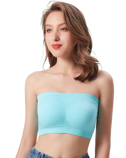 double layer bottoming no steel ring tube top underwear - Keillini