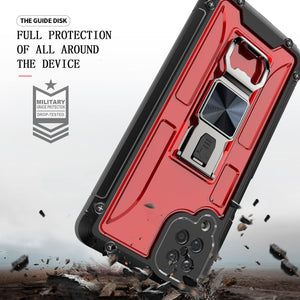 Unique 3 In 1 Translucent Shockproof Case For Samsung A12 - Libiyi