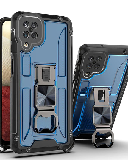Unique 3 In 1 Translucent Shockproof Case For Samsung A12 - Libiyi