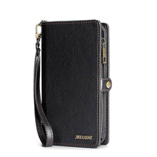 Cargar imagen en el visor de la galería, MEGSHI Magnetic 2-in-1 Detachable Leather Wallet Case For Samsung A Series - Libiyi