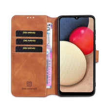 Cargar imagen en el visor de la galería, Wallet Stand PU Leather Case For Samsung Galaxy A02S - Libiyi