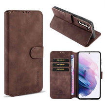 Laden Sie das Bild in den Galerie-Viewer, Wallet Stand PU Leather Case For Samsung Galaxy A02S - Libiyi