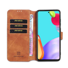 Laden Sie das Bild in den Galerie-Viewer, Wallet Stand PU Leather Case For Samsung Galaxy A52(4G/5G) - Libiyi