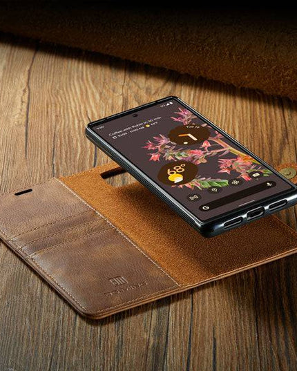 2-in-1 Detachable Leather Wallet Case For Google Pixel 6 Pro - Libiyi
