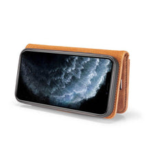 Cargar imagen en el visor de la galería, DG.MING Magnetic Detachable Leather Wallet iPhone Case - Libiyi