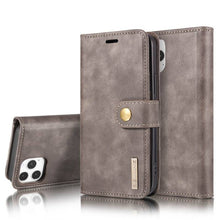 Carregar imagem no visualizador da galeria, DG.MING Magnetic Detachable Leather Wallet iPhone Case - Libiyi