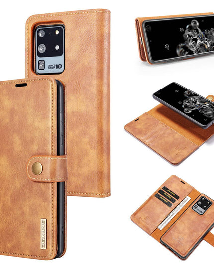 Samsung Galaxy S20 Ultra Magnetic 2-in-1 Detachable Leather Wallet Case - Libiyi