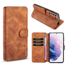 Cargar imagen en el visor de la galería, Wallet Stand PU Leather Case For Samsung Galaxy S21(5G) - Libiyi