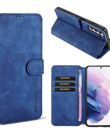 Wallet Stand PU Leather Case For Samsung Galaxy S21(5G) - Libiyi