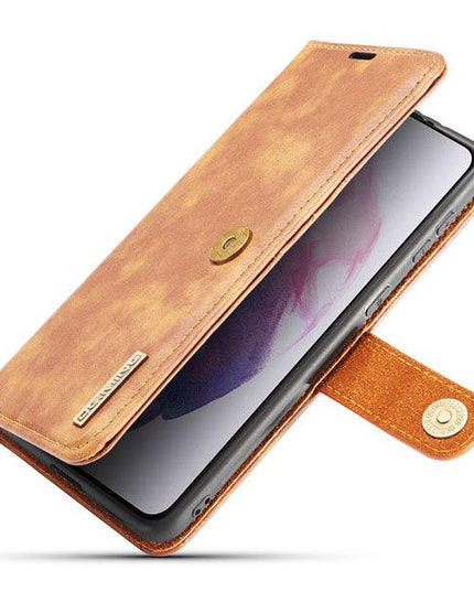 Magnetic 2-in-1 Detachable Leather Wallet Case For Samsung S21 - Libiyi