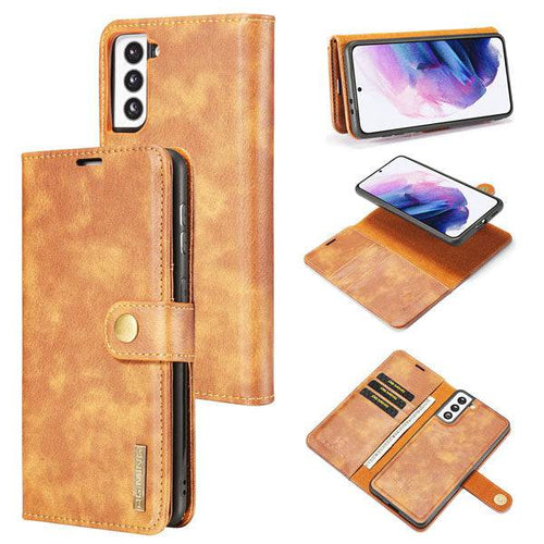 Samsung Galaxy S21 FE Magnetic 2-in-1 Detachable Leather Wallet Case - Libiyi