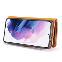 Cargar imagen en el visor de la galería, Samsung Galaxy S21 FE Magnetic 2-in-1 Detachable Leather Wallet Case - Libiyi
