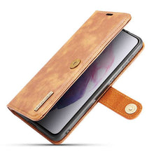 Carregar imagem no visualizador da galeria, Samsung Galaxy S21 FE Magnetic 2-in-1 Detachable Leather Wallet Case - Libiyi